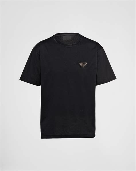 prada shirt black cettire